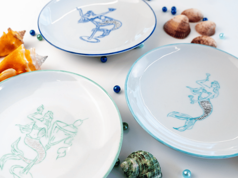Coleção Sirena - Porcelana artística